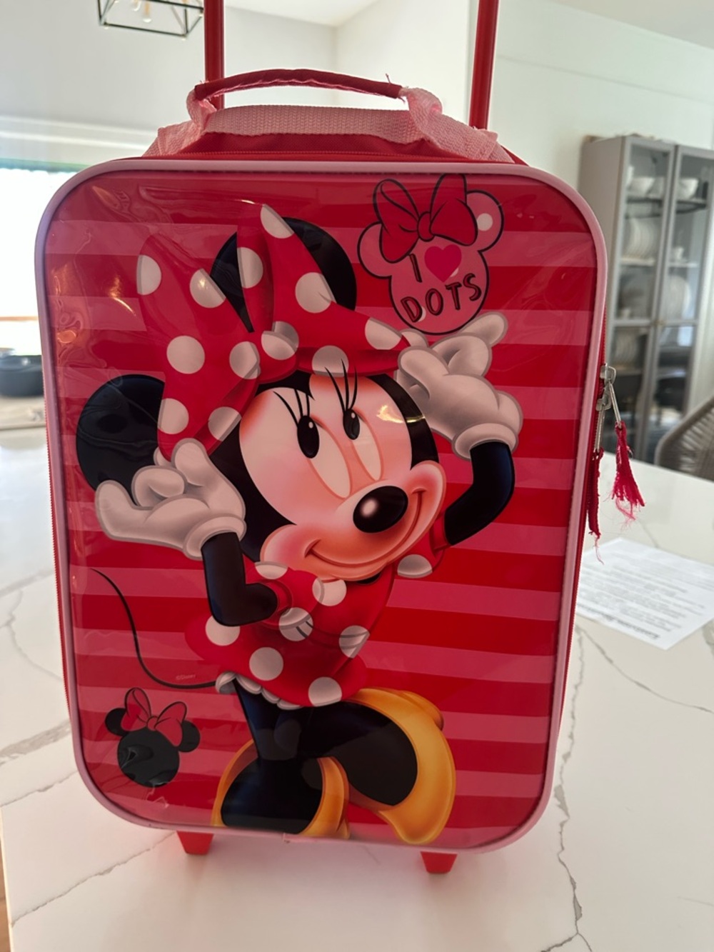 Disney Minnie Mouse Rolling Kids Suitcase